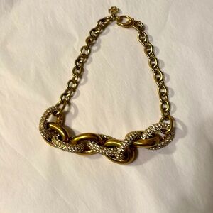 Ann Taylor mixed media chain necklace